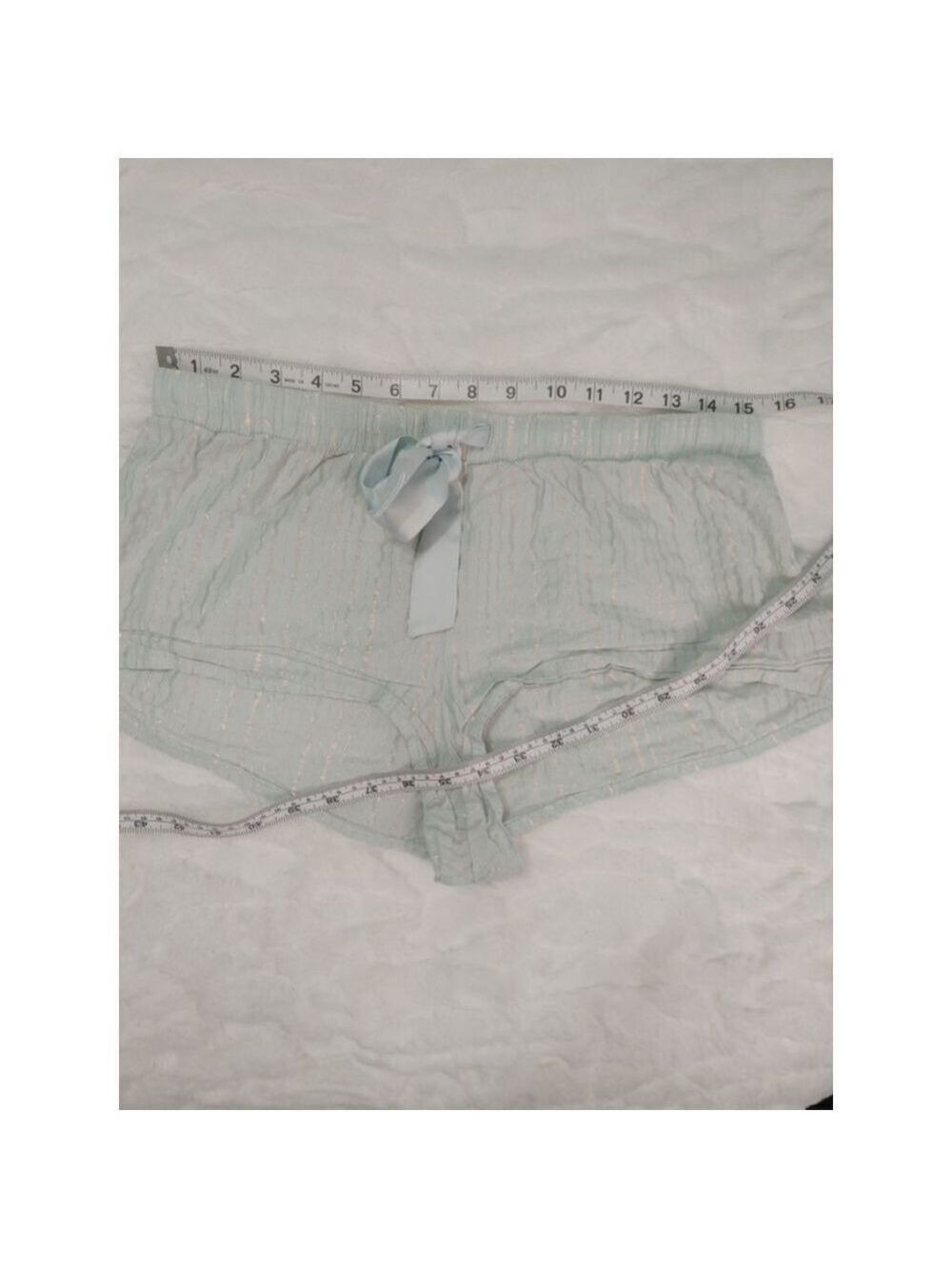 Women's Victoria's Secret Shorts Size M Light Green - Picture 6 of 8
